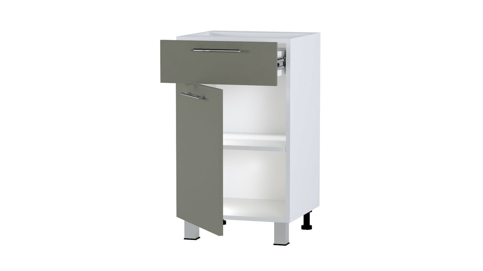 Dulap de bucătărie înferior 500 ușă + sertar